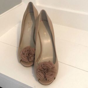 💥Nine West💥 open toe pumps